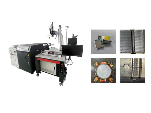 4-axis single-station welding platform(Laser hardware welding)