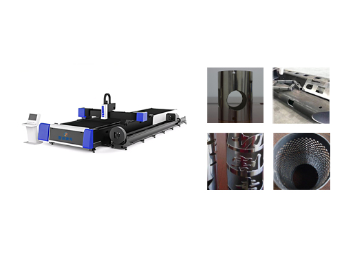 Automatic exchange table tube sheet integrated laser cutting machine